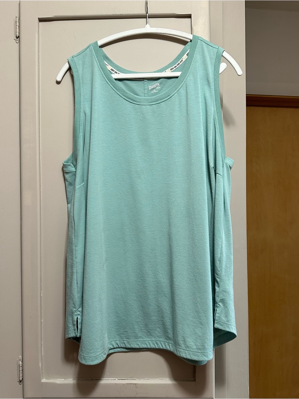 Duluth Trading Co. Teal Tank Top